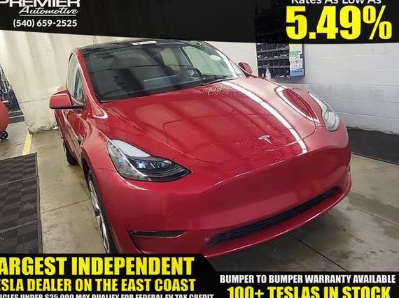 TESLA MODEL Y 2023 7SAYGDEE7PF714622 image